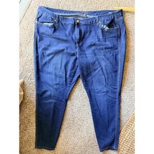 Seven7 for all Mankind Jeans Melissa McCarthy Blue Denim Jeans 28 EUC